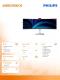 Philips Monitor 49B2U5900CH 49 cali Curved VA HDMIx2 DP USB-C RJ45 KVM HAS Kamera Głośniki