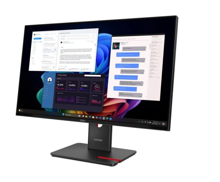 Lenovo Monitor ThinkVision T27UD-40 27 cali with MC60 64AFZAT2EU