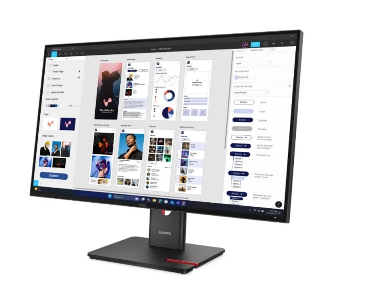 Lenovo Monitor ThinkVision T32UD-40 31.5 cala 64B0GAT1EU