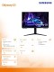 Samsung Monitor gaming Odyssey 24 cale LS24DG302EUXEN