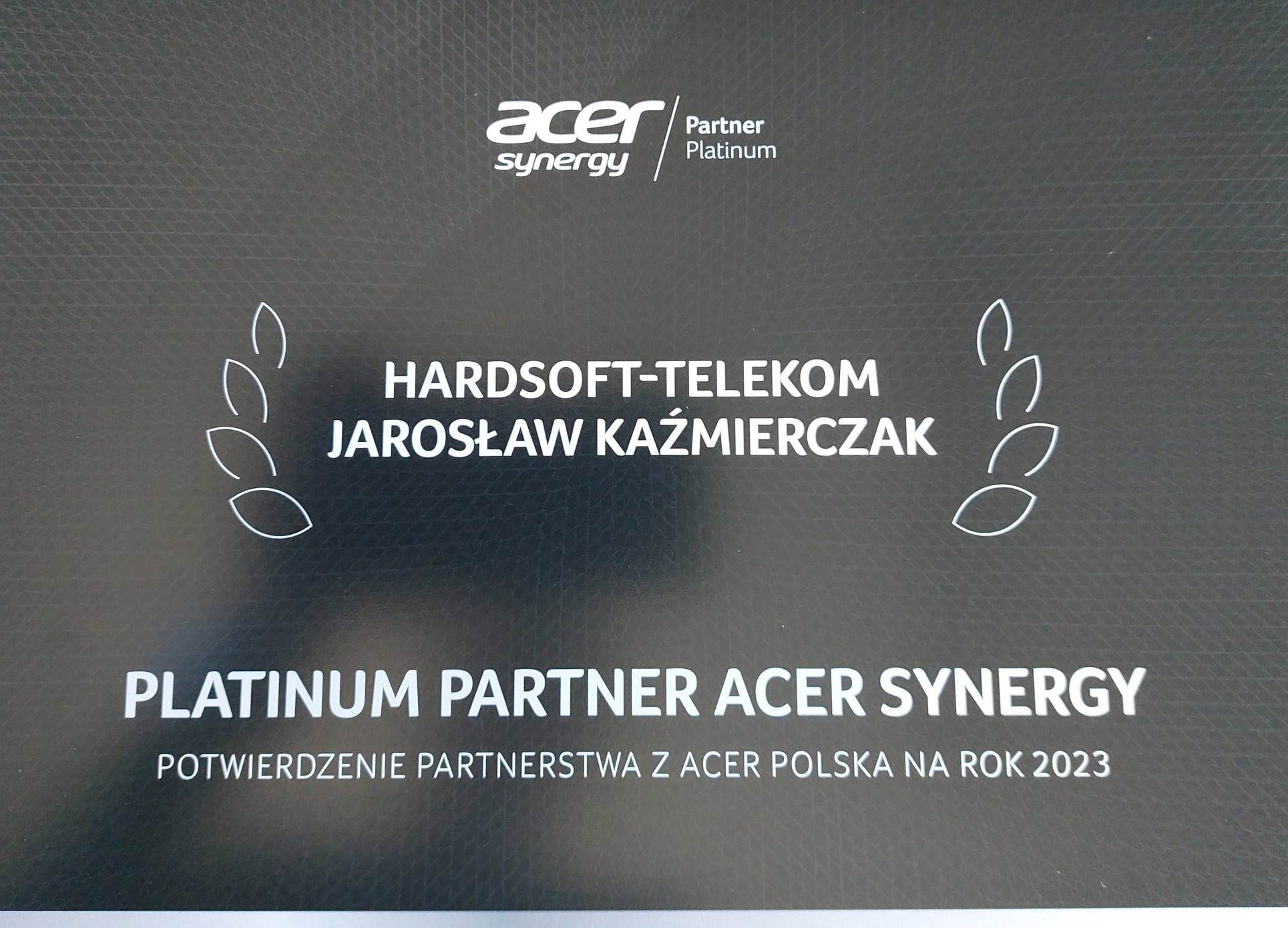 Platinum Partner Acer 2023