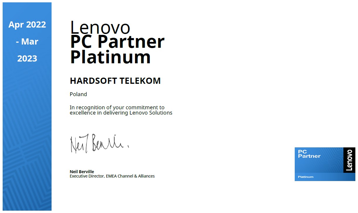 Lenovo PC Partner Platinum