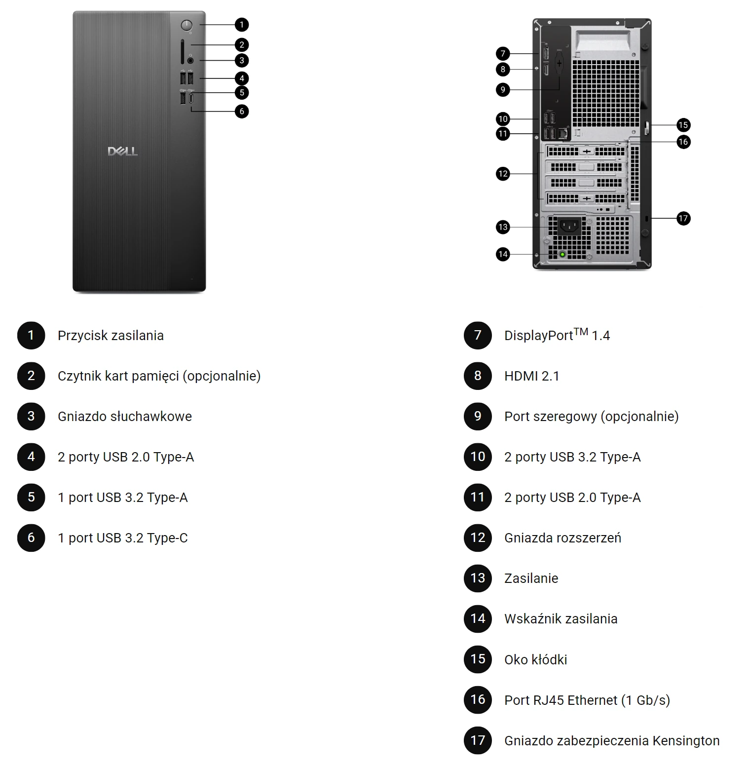 Komputer stacjonarny Dell Pro Tower Essential