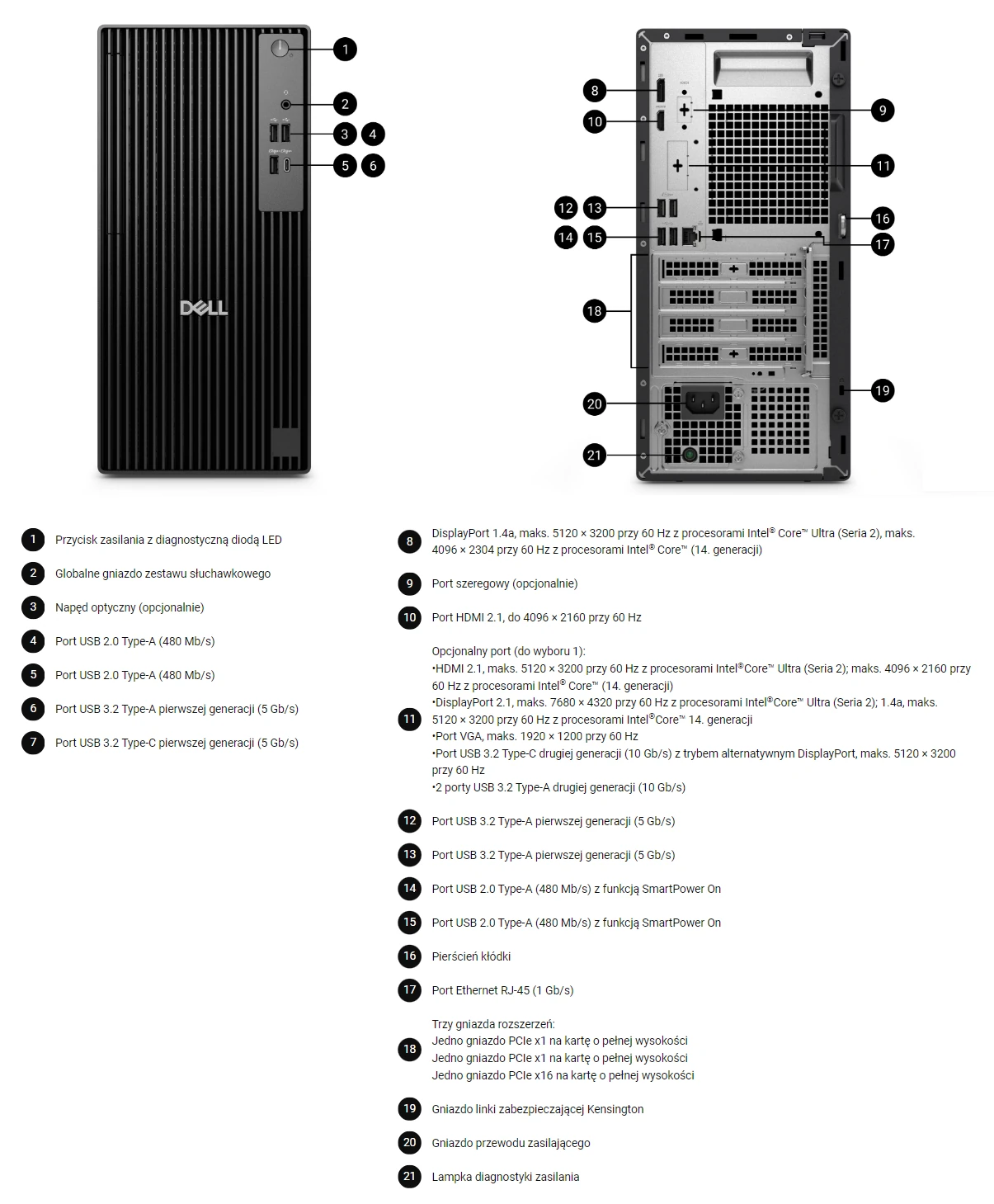 Komputer stacjonarny Dell Pro Tower