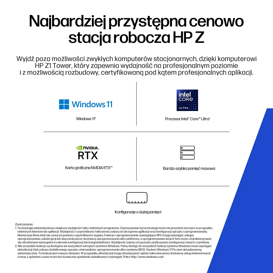 HP Stacja robocza Z2 G1i Tower
