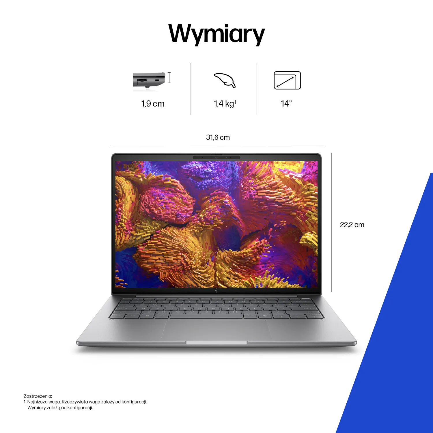 Laptop HP ZBook 8 G1a 14