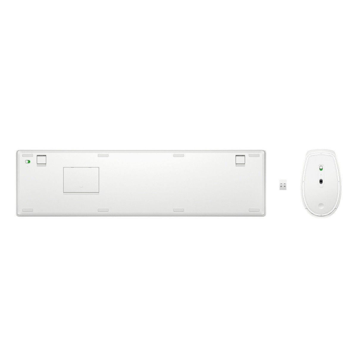 HP Inc. Zestaw klawiatura i mysz 650 bezprzewodowy biały 4R016AA#ABB