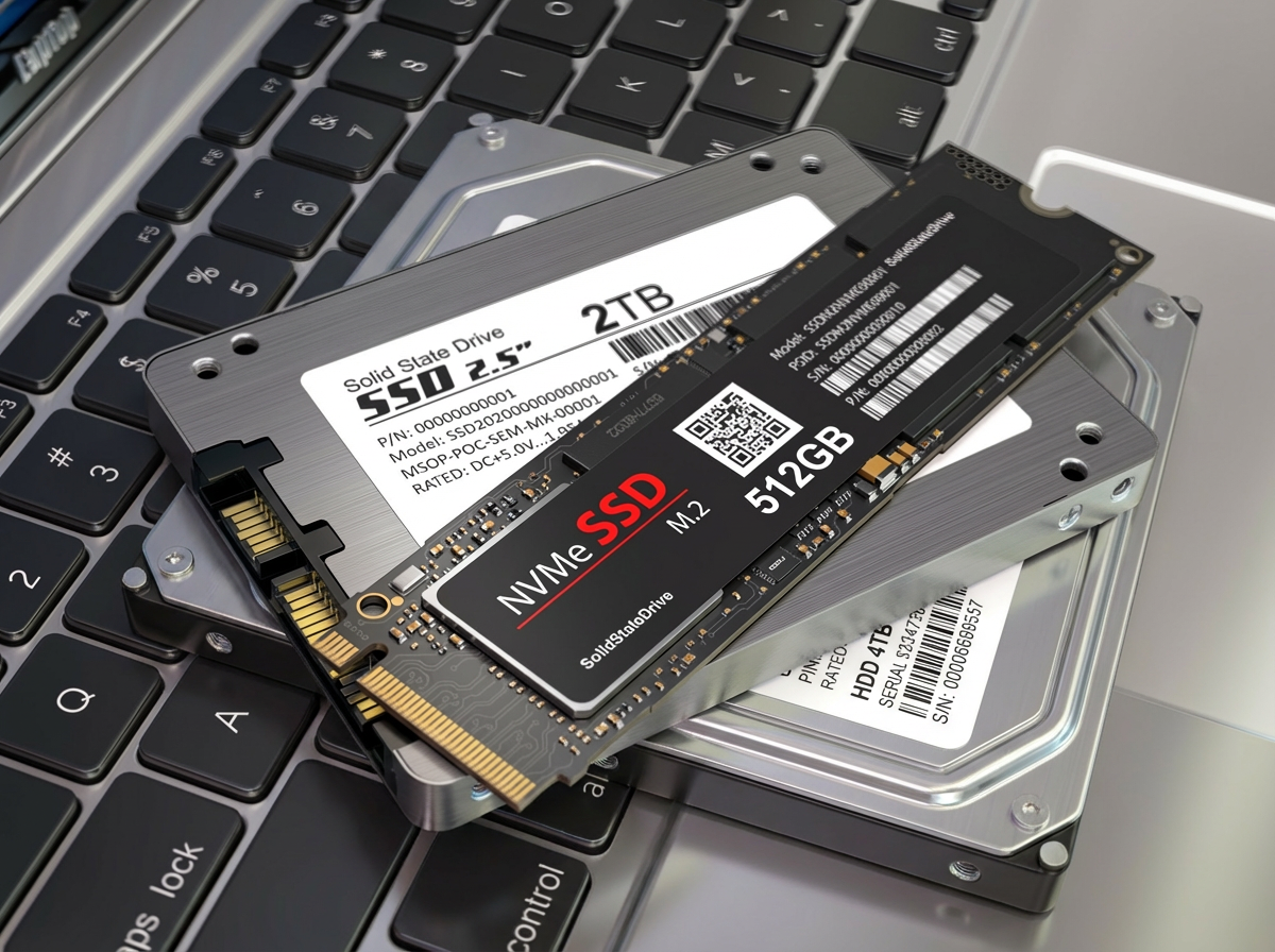 Dyski HDD a SSD - porównanie i różnice w działaniu